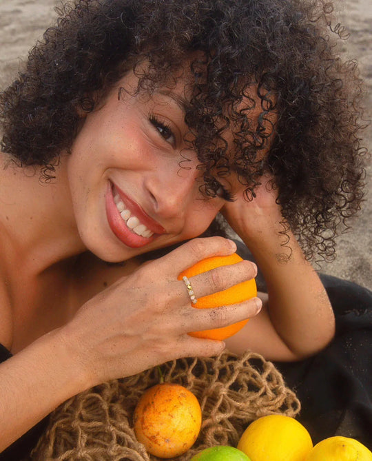 Moonstone Gold Ring