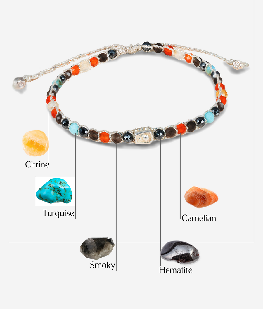 Rising Glow  Bracelet | Silver