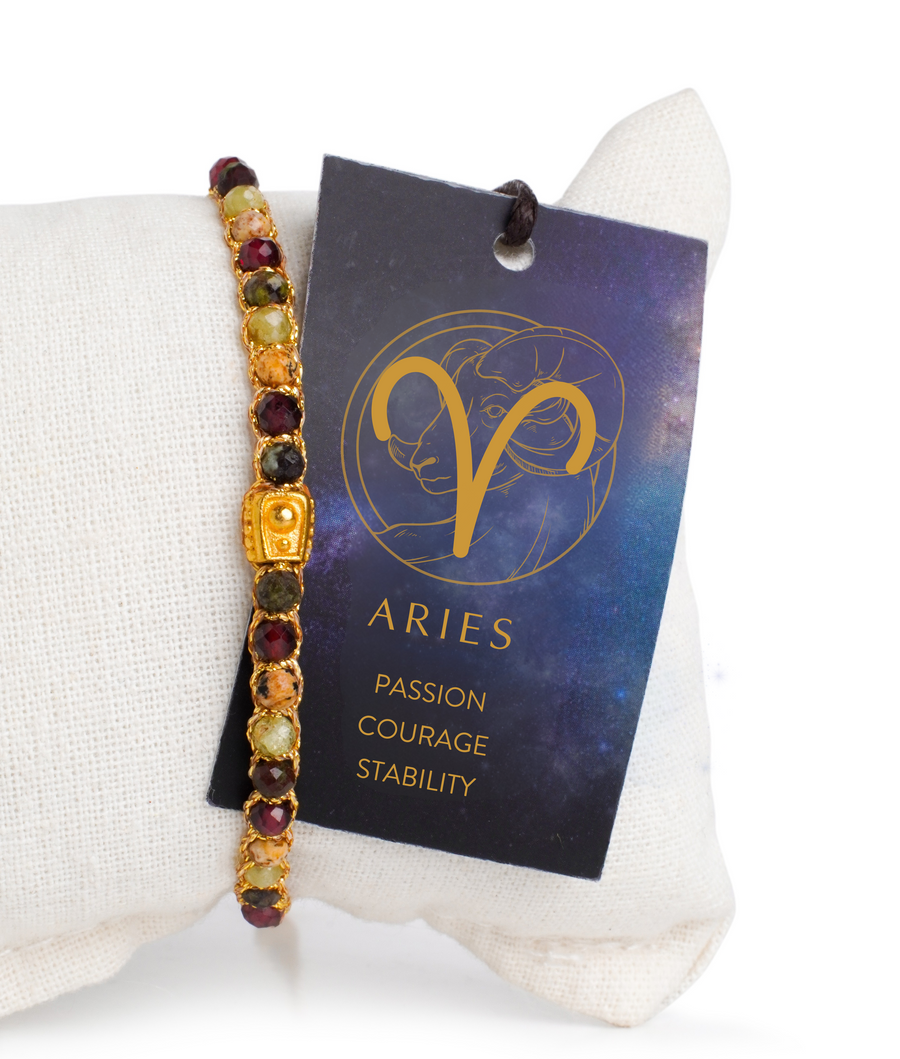 Aries March Bracelet | Gold