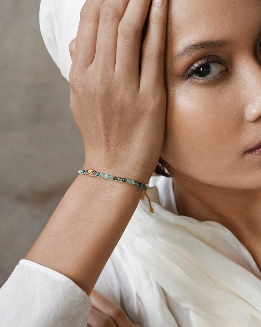 Cancer June Bracelet | Gold