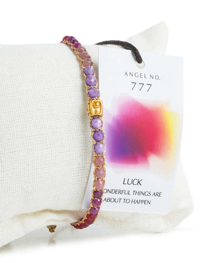 Luck Angel No. 777 Bracelet | Gold