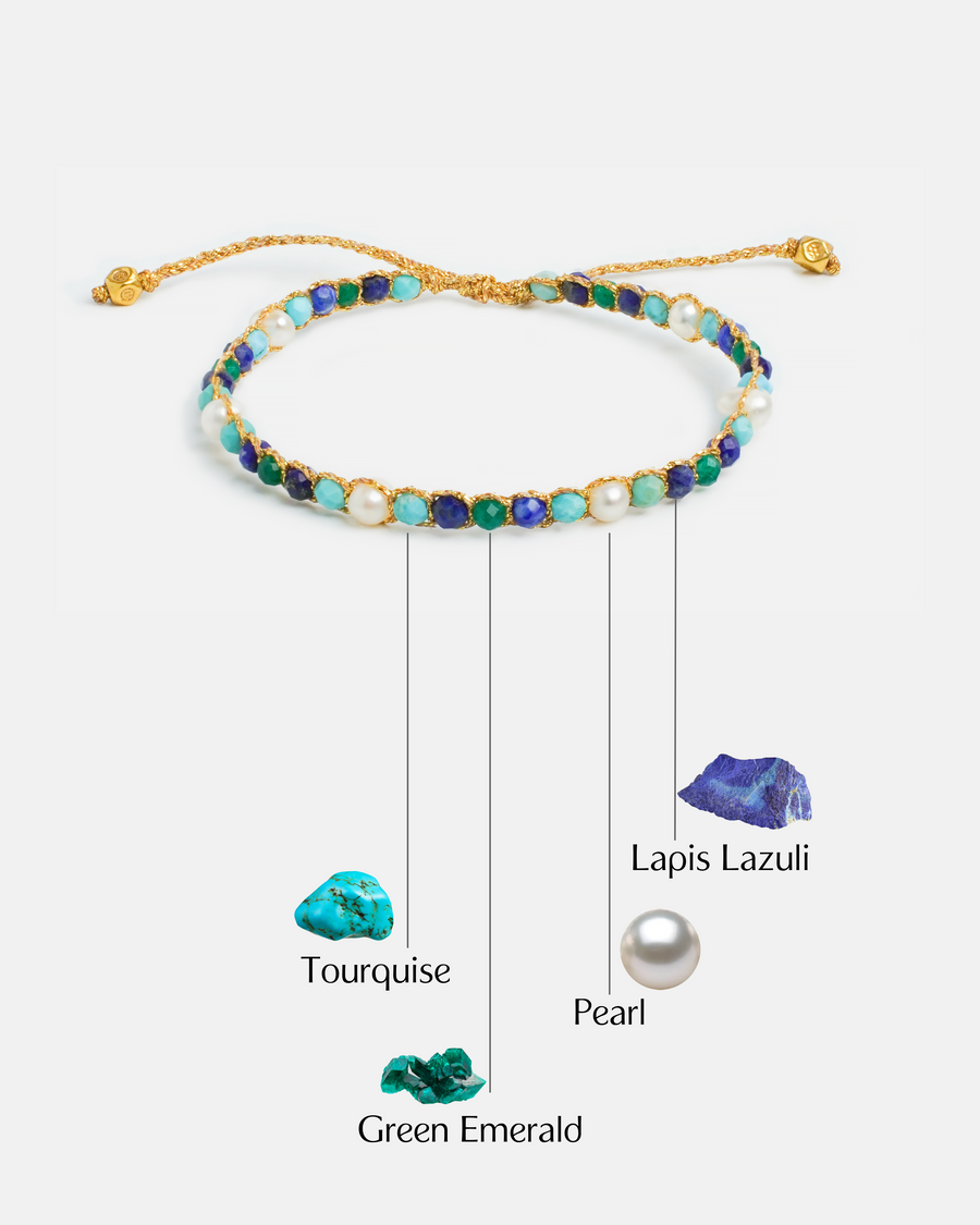 Jupiter Celestial Serenity Bracelet | Gold