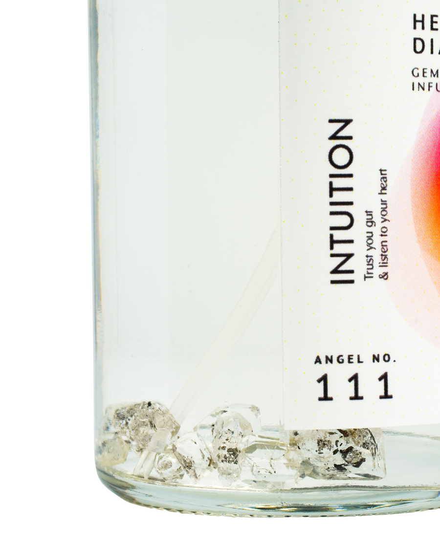 Angel No.111,hand-blended Gem Aura Fragrance infused with Herkimer Diamonds.