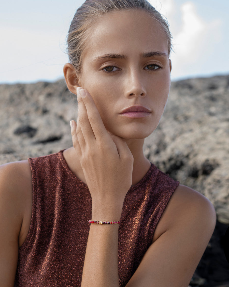 Mars Red Planet Bracelet | Gold