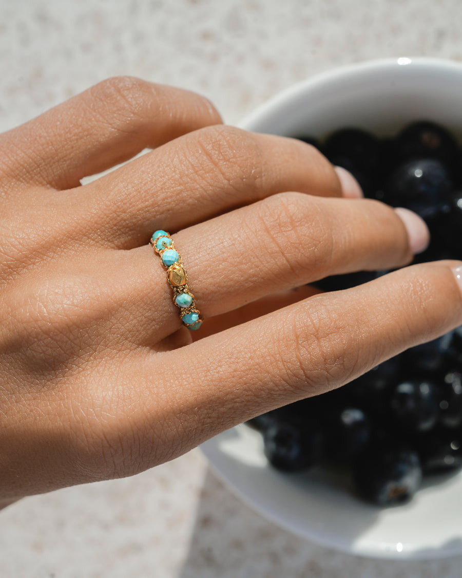 Turquoise Rings | Gold