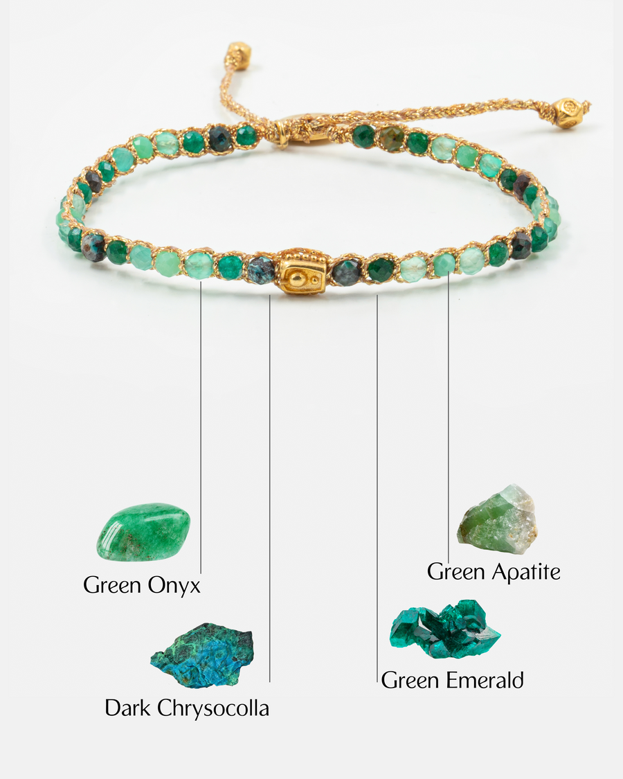 Cancer June Bracelet | Gold
