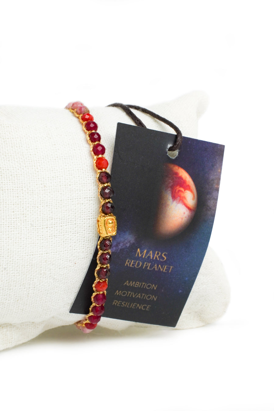 Mars Red Planet Bracelet | Gold