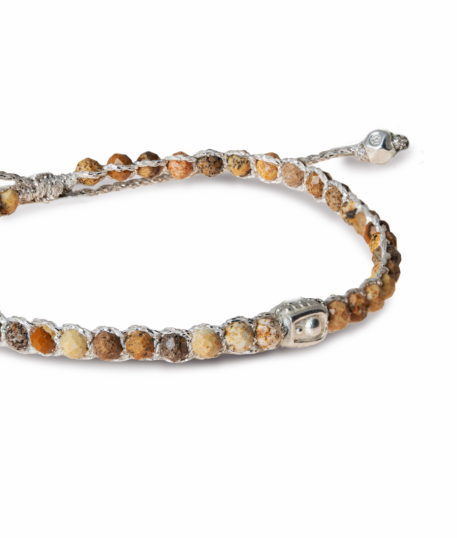 Brown Jasper Bracelet | Silver