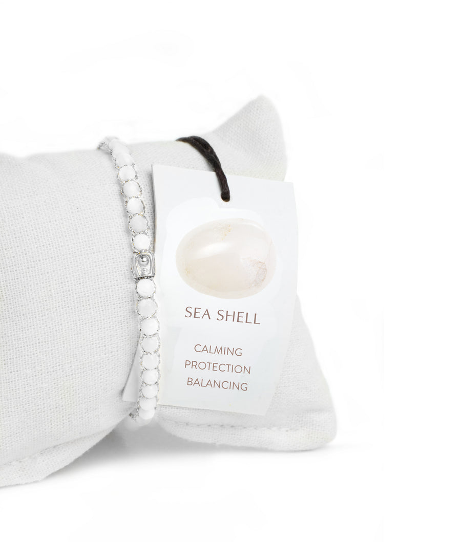 Sea Shell Bracelet | Silver