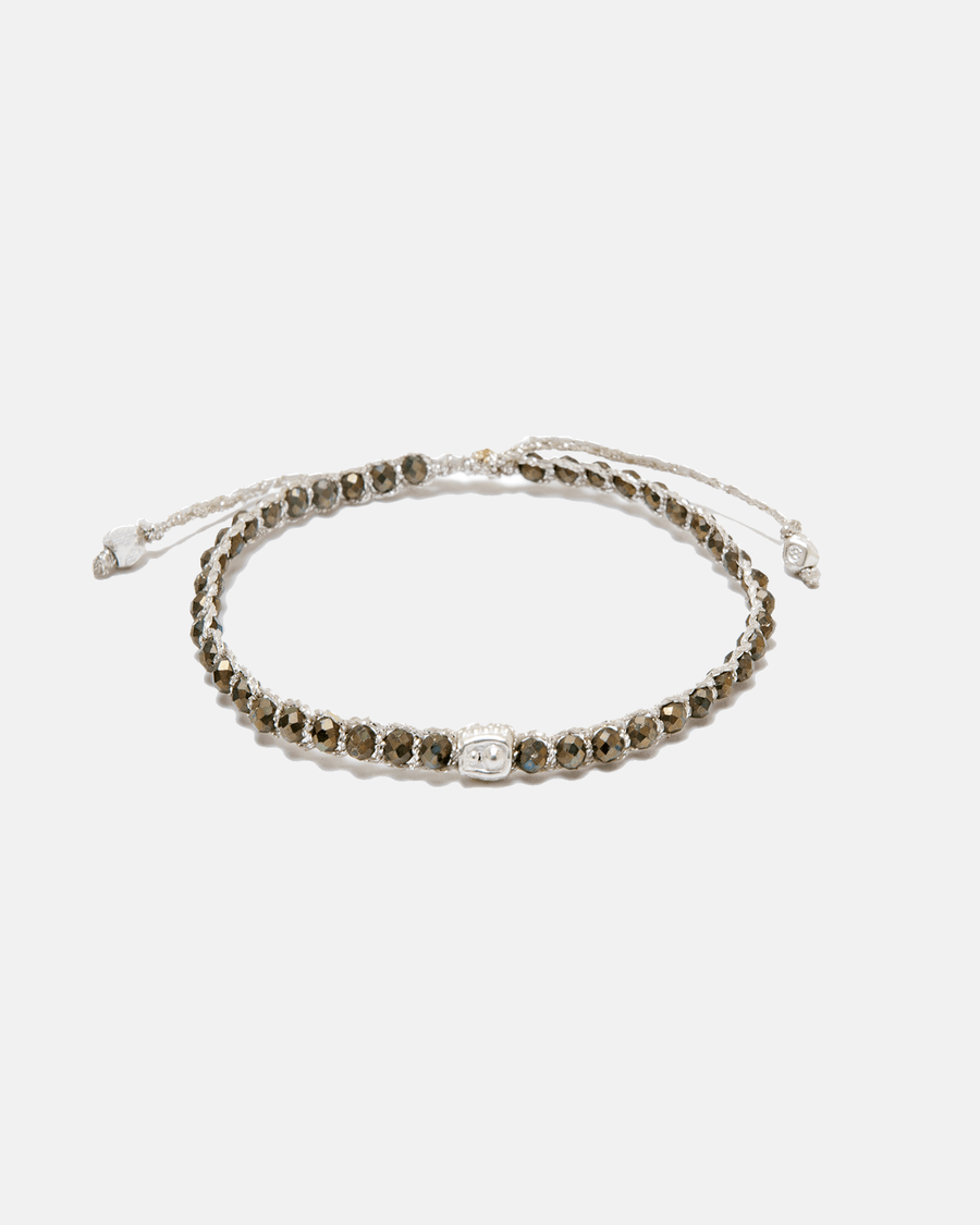 Original Pyrite Bracelet | Silver - Samapura Jewelry