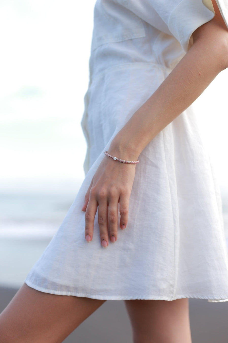 Rhodonite Australia Bracelet | Silver - Samapura Jewelry