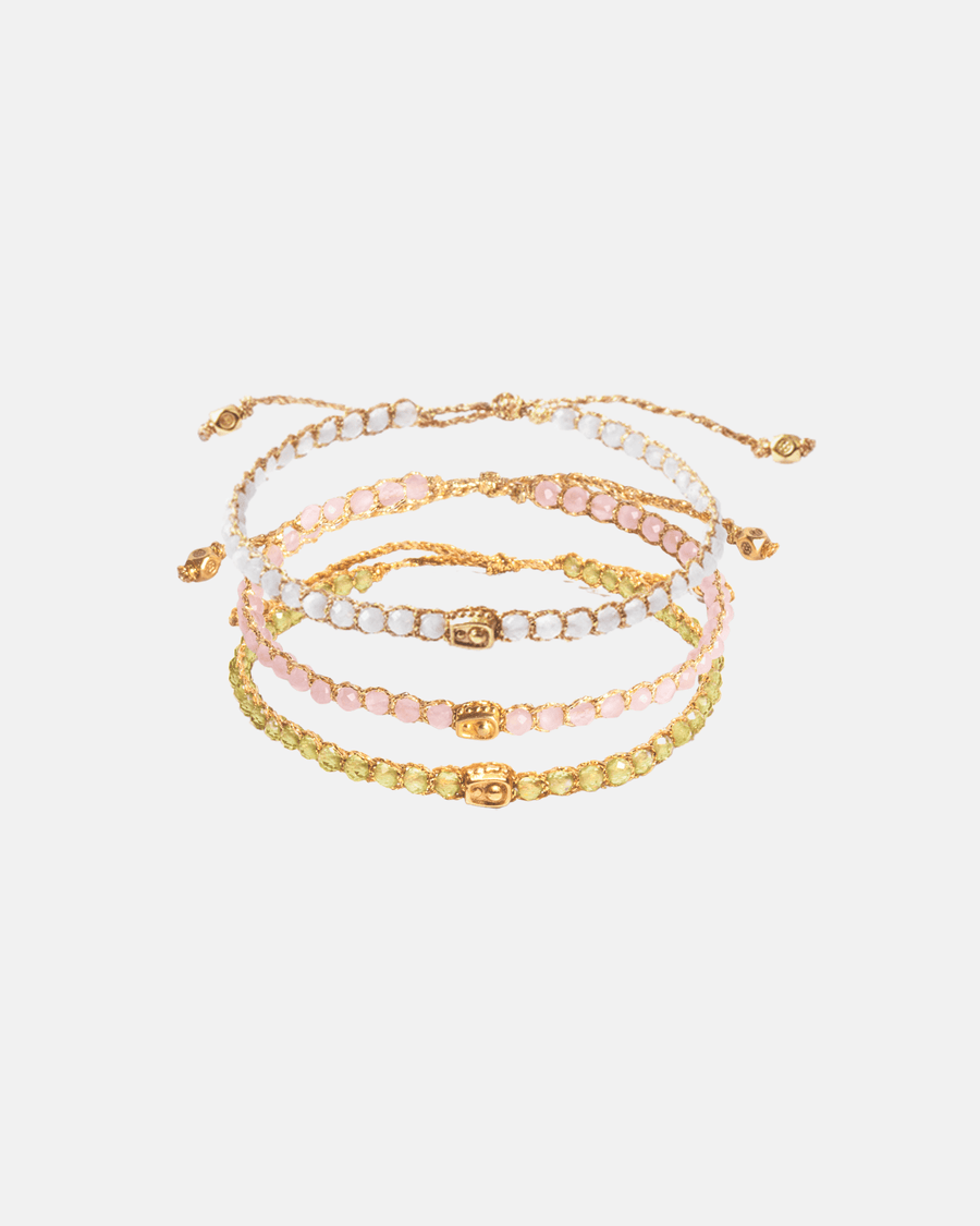 Libra Stack Bracelets | Gold - Samapura Jewelry